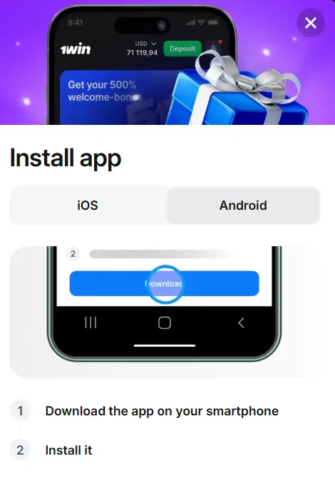 1win Mobile App